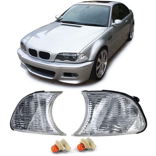 Weiße klarglas blinker set - klarglas,