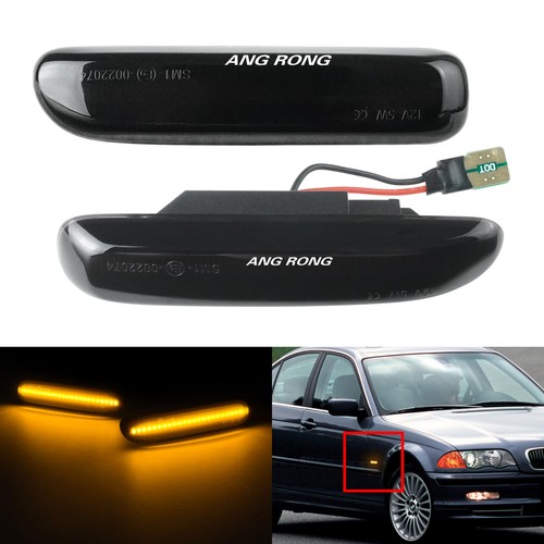 Smoked schwarz led - 2x,