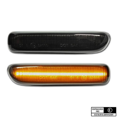 Schwarze led seitenblinker bmw - led,