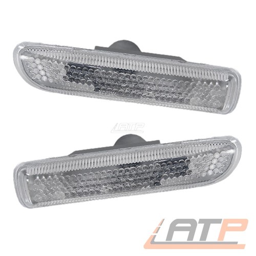 Blinker kotflügel weiß - 2x,