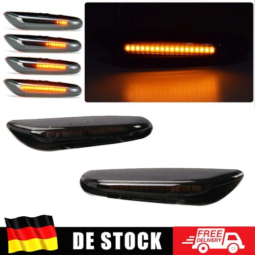 Led seitenblinker schwarz - 2x,