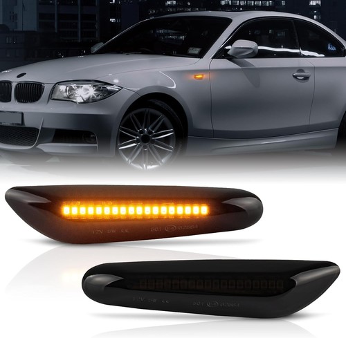 Led seitenblinker schwarz - 2x,